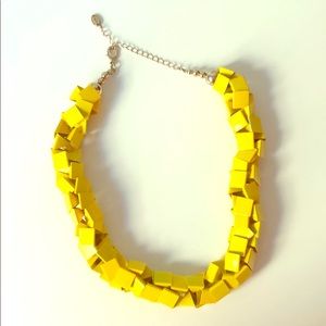 Zara Geometric Yellow Necklace